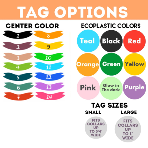 Personalized Silent Twist-On Pet Tag