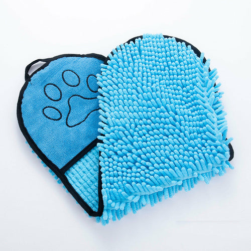 Quick-Drying Pet Bath Towel for Dogs & Cats