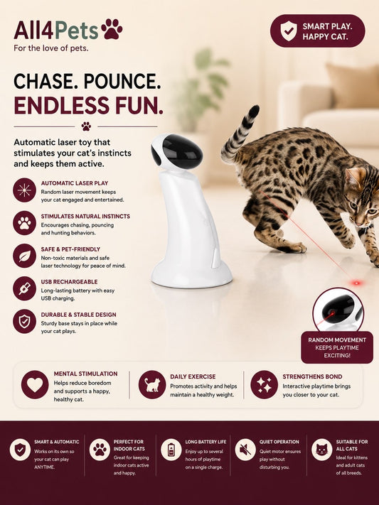 Automatic Laser Cat Toy