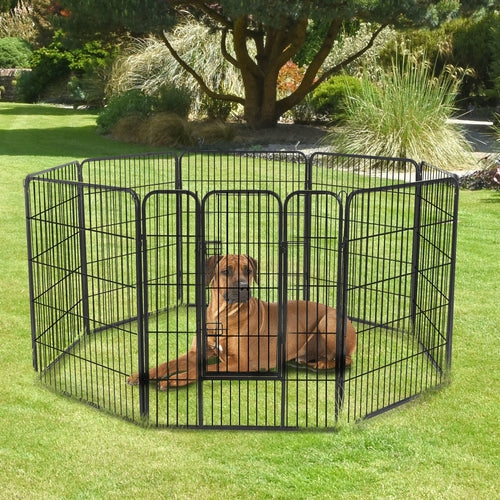 Coated Metal Dog Pet Playpen