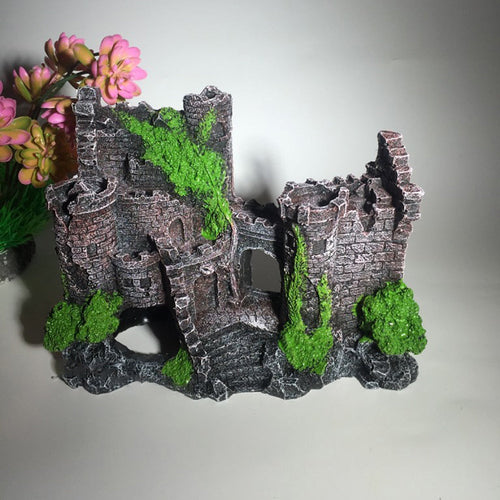 Royal Resin Castle Aquarium Decoration