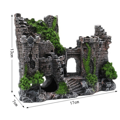 Royal Resin Castle Aquarium Decoration