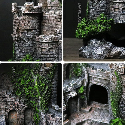 Royal Resin Castle Aquarium Decoration