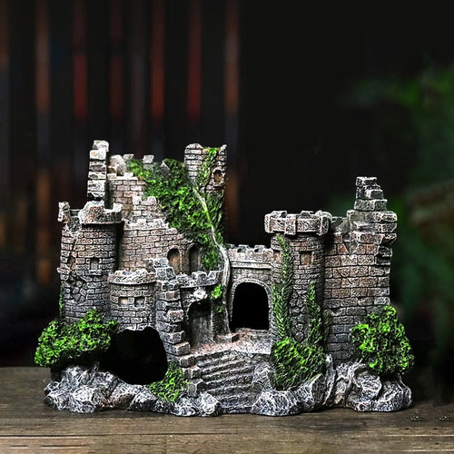 Royal Resin Castle Aquarium Decoration