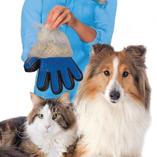 2-in-1 Pet Grooming & Deshedding Glove