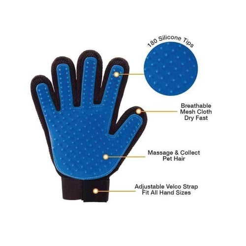 2-in-1 Pet Grooming & Deshedding Glove