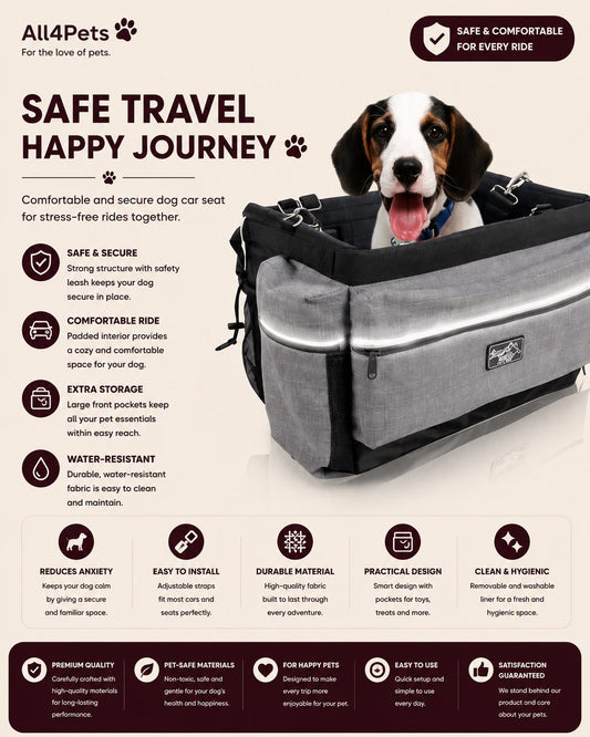 Small Dog Bike Carrier Basket