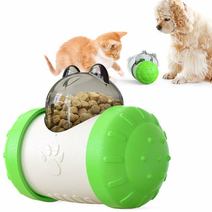 Interactive Treat-Dispensing Ball for Dogs & Cats