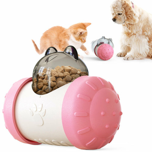 Interactive Treat-Dispensing Ball for Dogs & Cats