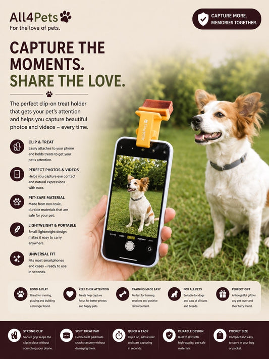 Pet Selfie Phone Clip