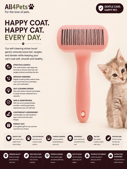 Premium Pet Grooming Comb
