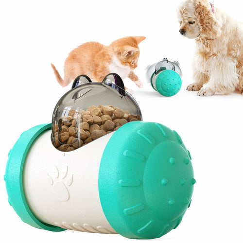 Interactive Treat-Dispensing Ball for Dogs & Cats