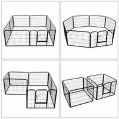 Coated Metal Dog Pet Playpen