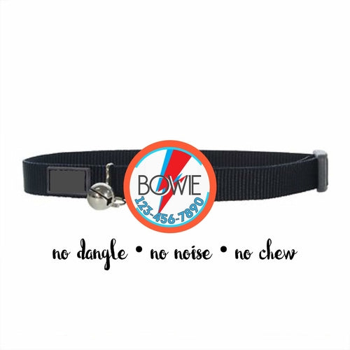Ziggy Stardust Eco-Friendly Silent Pet ID Tag