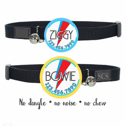 Ziggy Stardust Eco-Friendly Silent Pet ID Tag
